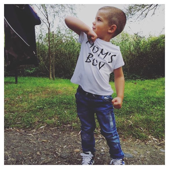 Fiú póló - MOM'S BOY  