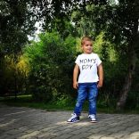 Fiú póló - MOM'S BOY  