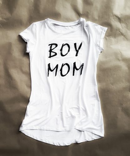 Női póló - Boy Mom